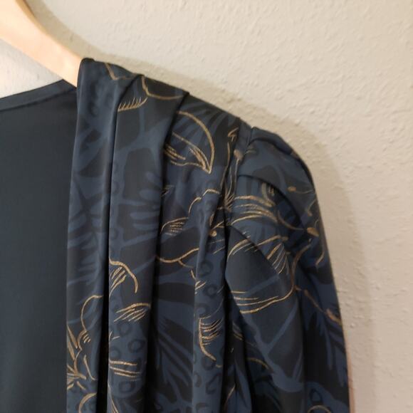 Vintage 80s Slip Dress Jacket Co-ord Set Size 14 - Picture 4 of 12